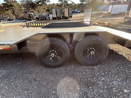 New 2026 Coffee Creek MFG 102"x18' Tandem Axles Car Hauler