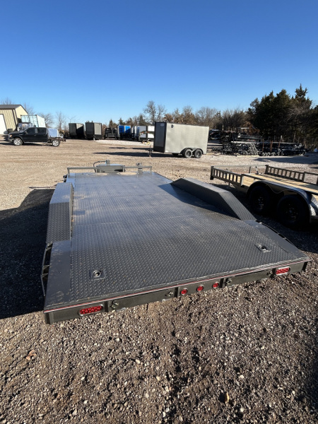 New 2026 Coffee Creek MFG 102"x18' Tandem Axles Car Hauler