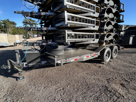 New 2026 Coffee Creek MFG 102 x18' Tandem Axles Car Hauler