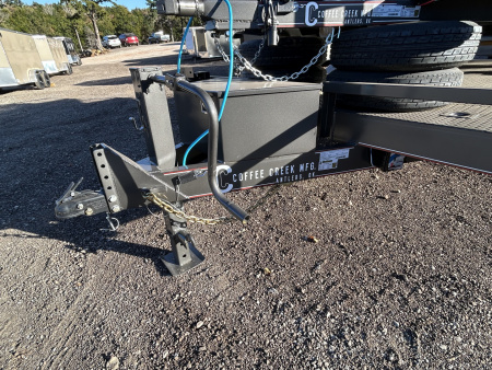 New 2026 Coffee Creek MFG 102"x18' Tandem Axles Car Hauler