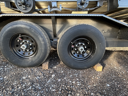 New 2026 Coffee Creek MFG 102"x18' Tandem Axles Car Hauler