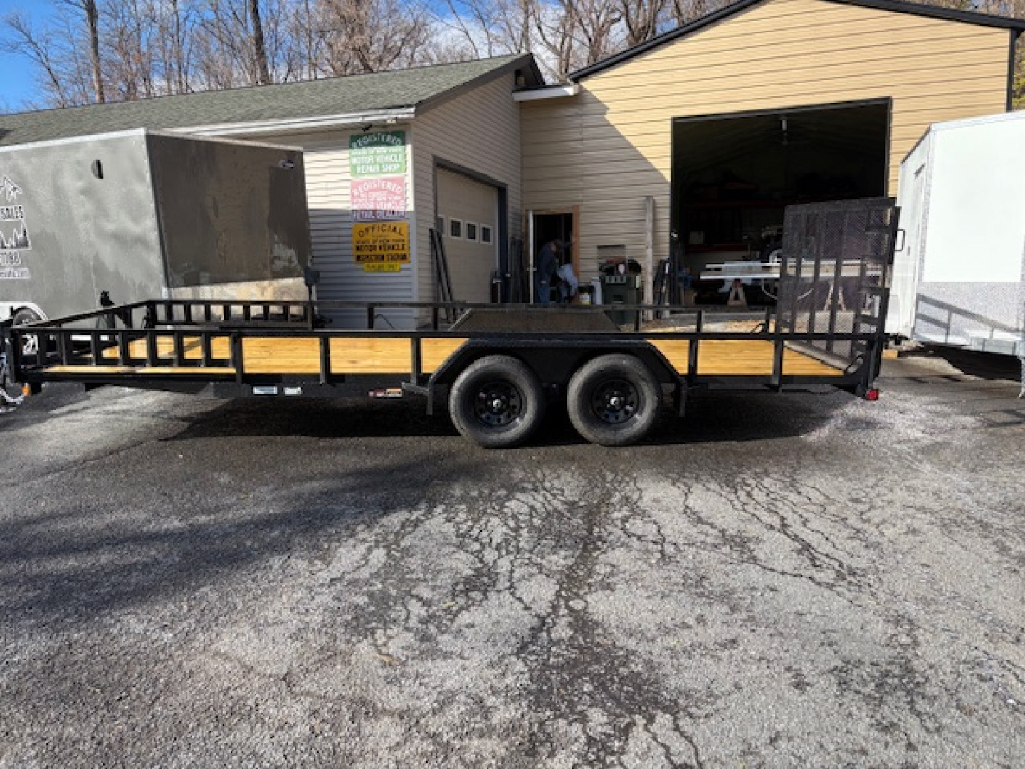 New 2026 Load Trail UE07 83" x 20' TA 7K Utility Trailer