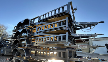 New 2026 Coffee Creek MFG 83 x16' Tandem Axles Utility Trailer