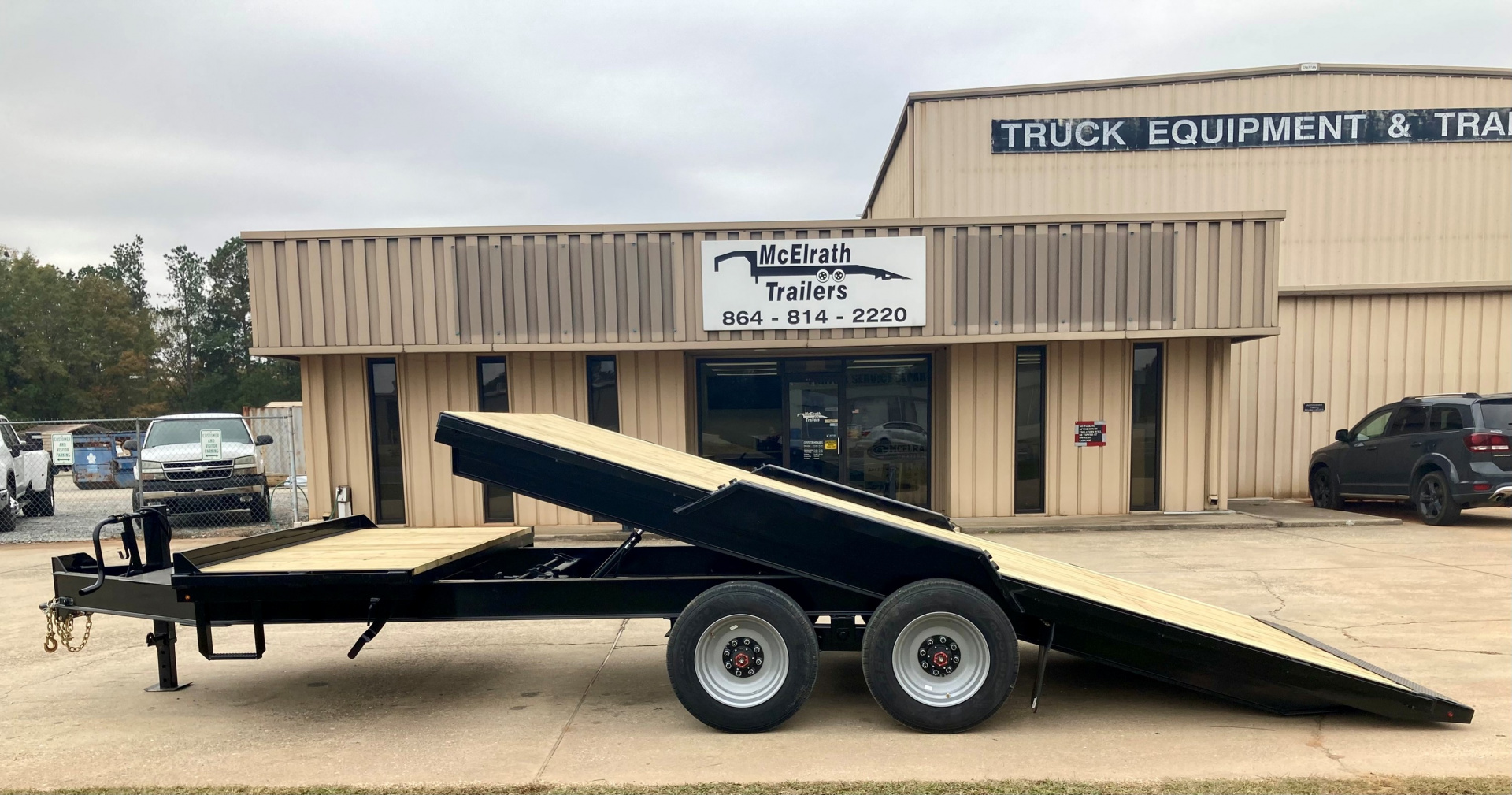 New 2026 McElrath Trailers 821ST10T Tilt Trailer