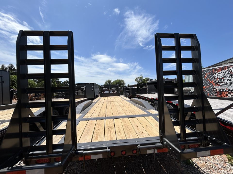 New 2026 Coffee Creek MFG 102"x28' Tandem Axles Equipment Trailer-GOOSENECK