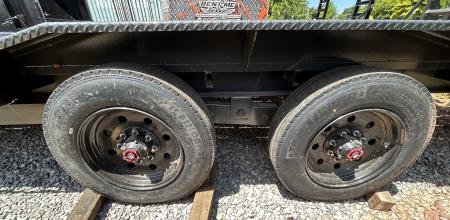New 2026 Coffee Creek MFG 102"x28' Tandem Axles Equipment Trailer-GOOSENECK