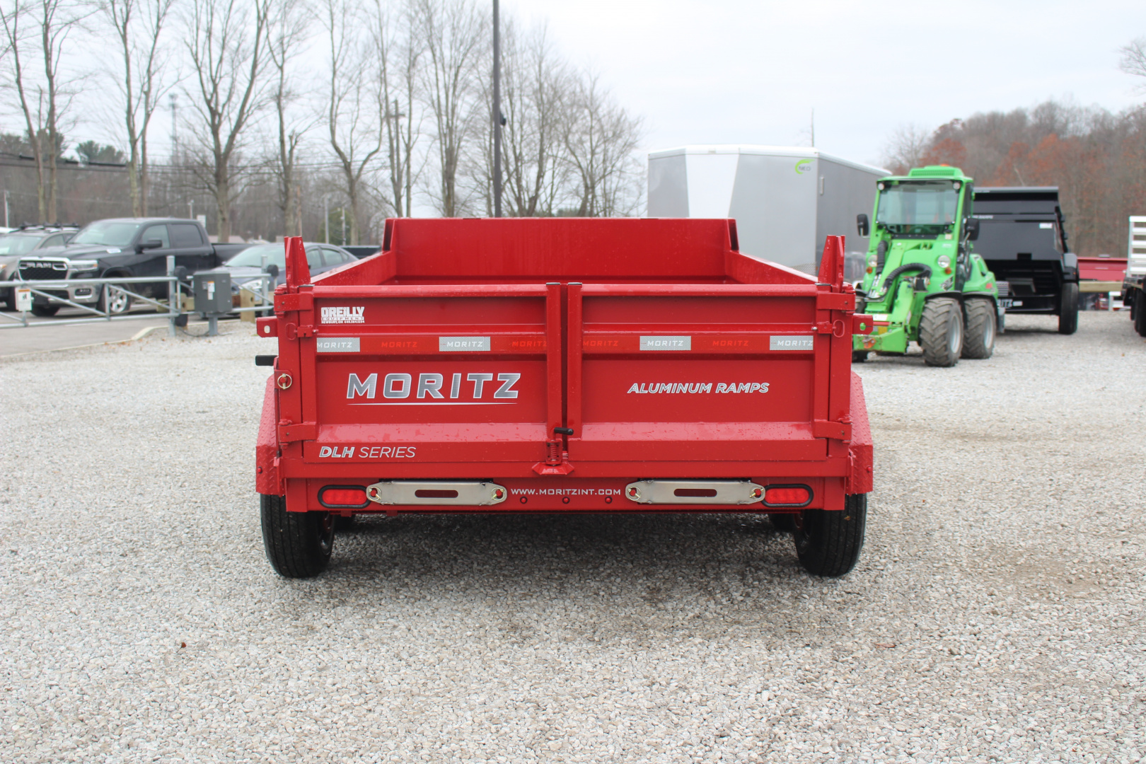 New 2026 Moritz 6' 2" x 10' Heavy Commercial DLH Series Dump Trailer - 9950# GVW
