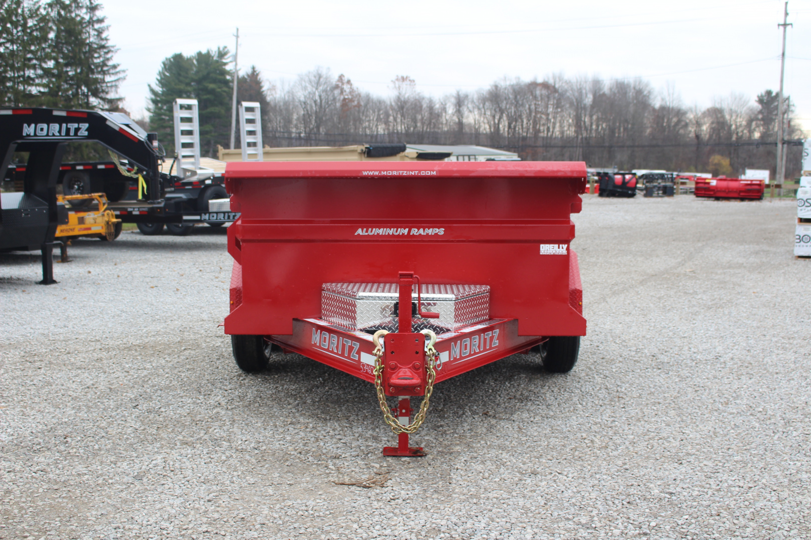 New 2026 Moritz 6' 2" x 10' Heavy Commercial DLH Series Dump Trailer - 9950# GVW