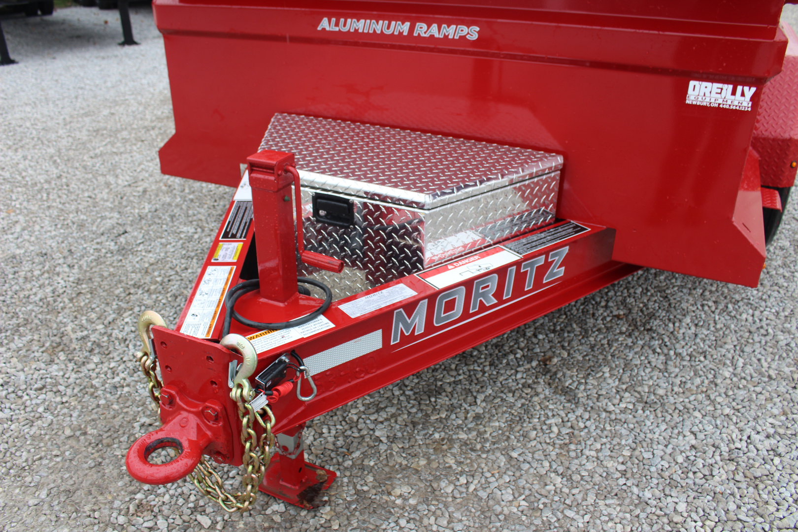 New 2026 Moritz 6' 2" x 10' Heavy Commercial DLH Series Dump Trailer - 9950# GVW