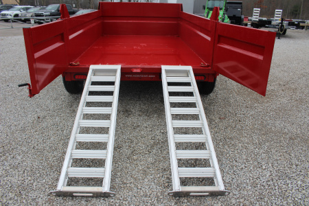 New 2026 Moritz 6' 2" x 10' Heavy Commercial DLH Series Dump Trailer - 9950# GVW