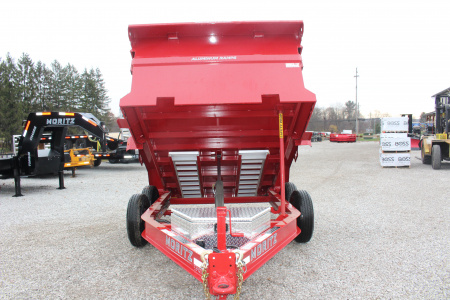 New 2026 Moritz 6' 2" x 10' Heavy Commercial DLH Series Dump Trailer - 9950# GVW