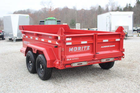 New 2026 Moritz 6' 2" x 10' Heavy Commercial DLH Series Dump Trailer - 9950# GVW
