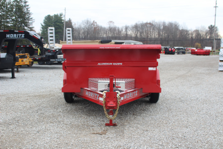New 2026 Moritz 6' 2" x 10' Heavy Commercial DLH Series Dump Trailer - 9950# GVW