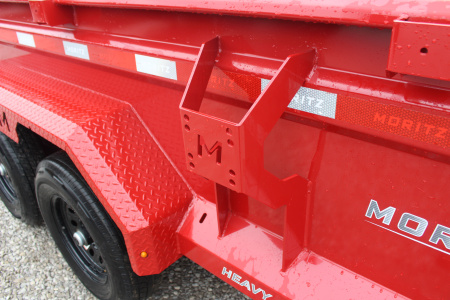 New 2026 Moritz 6' 2" x 10' Heavy Commercial DLH Series Dump Trailer - 9950# GVW