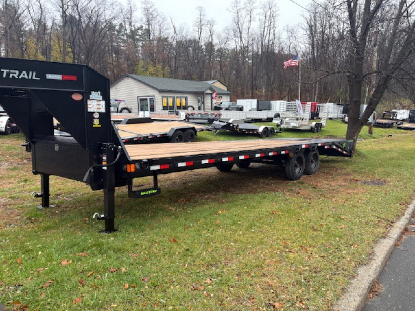 New 2026 Load Trail GP16 102" x 28' Flatbed Trailer