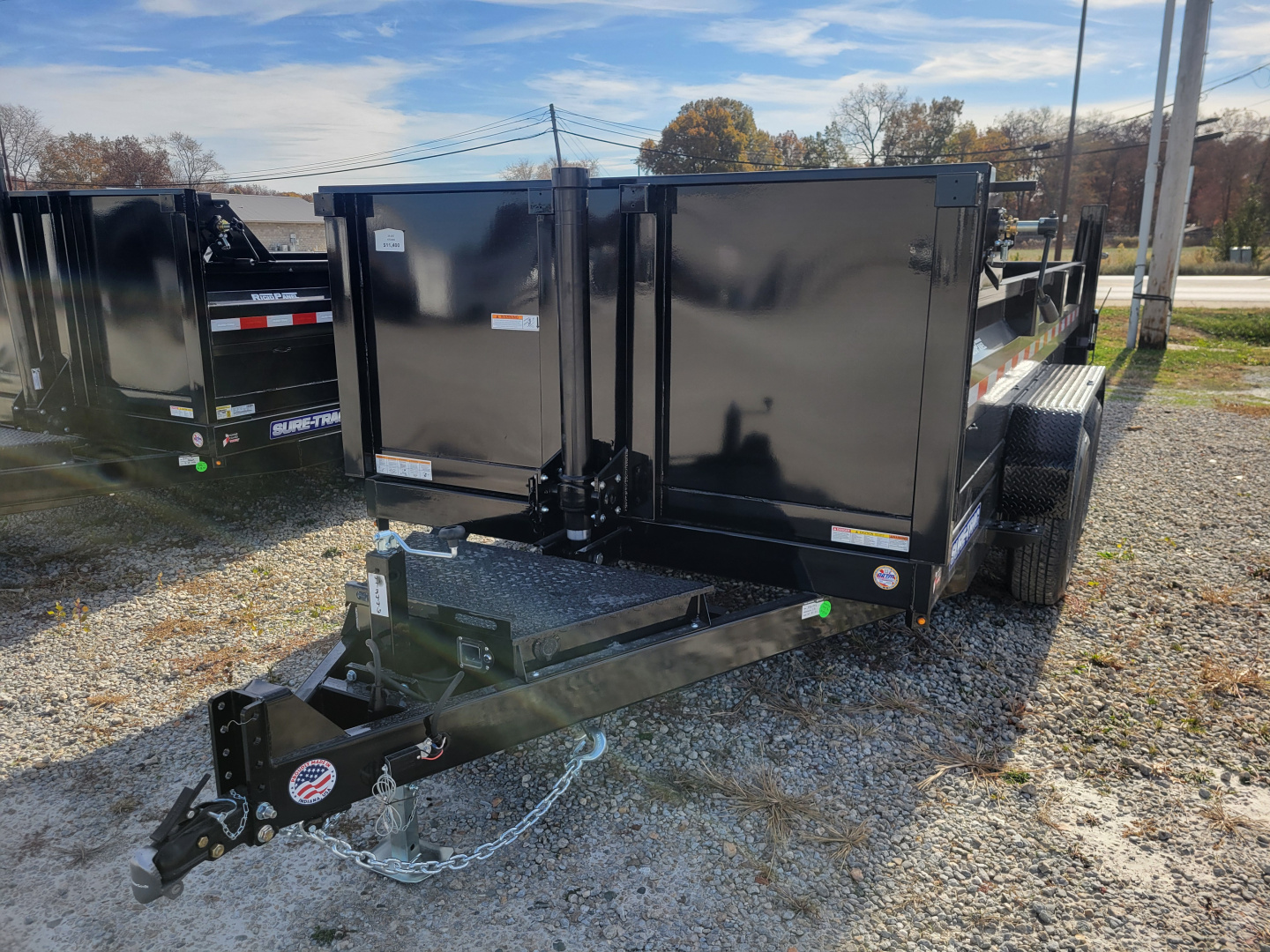 New 2026 Sure-Trac 7x12 HD Telescopic 12k Dump Trailer