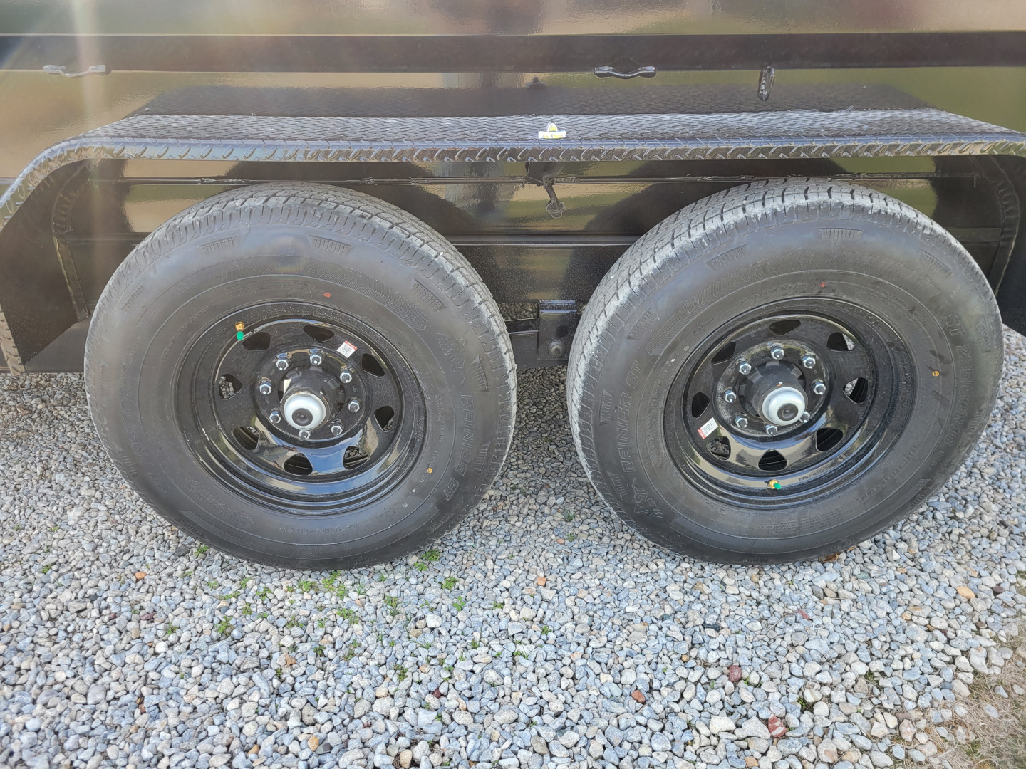 New 2026 Sure-Trac 7x12 HD Scissor 12K Dump Trailer