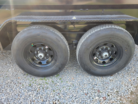 New 2026 Sure-Trac 7x12 HD Scissor 12K Dump Trailer