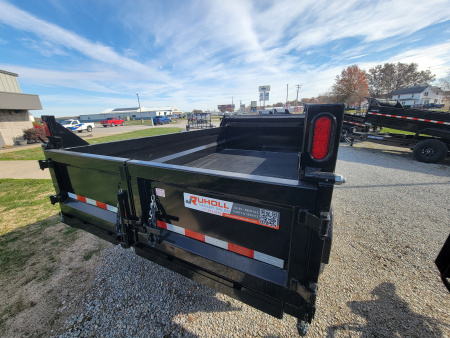 New 2026 Sure-Trac 7x12 HD Scissor 12K Dump Trailer