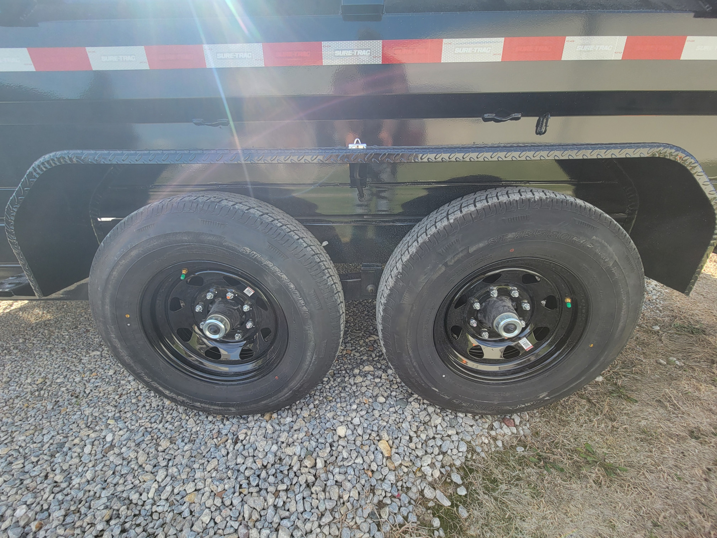 New 2026 Sure-Trac 7x14 HD Telescopic 14k Dump Trailer