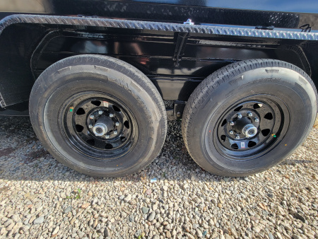 New 2026 Sure-Trac 7x16 HD Low Profile Telescopic 14k Dump Trailer