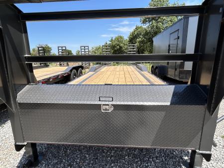 New 2026 Coffee Creek MFG 102"X26' Tandem Axles Equipment Trailer- GOOSENECK