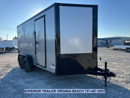 New 2026 Anvil 7X14 7K w/ Ramp Door Cargo / Enclosed Trailer