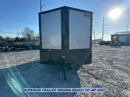 New 2026 Anvil 7X14 7K w/ Black Out Pkg & Ramp Door Cargo / Enclosed Trailer