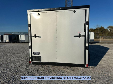 New 2026 Anvil 7X14 7K w/ Black Out Pkg & Ramp Door Cargo / Enclosed Trailer