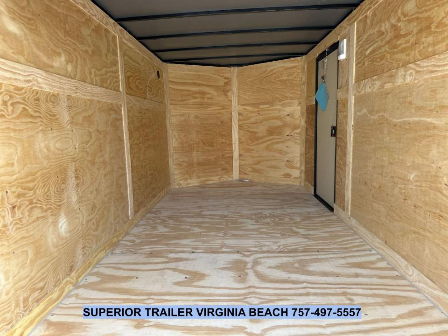 New 2026 Anvil 7X14 7K w/ Black Out Pkg & Ramp Door Cargo / Enclosed Trailer