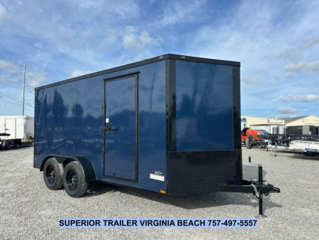 New 2026 Anvil 7X14 7K w/ Ramp Door Cargo / Enclosed Trailer