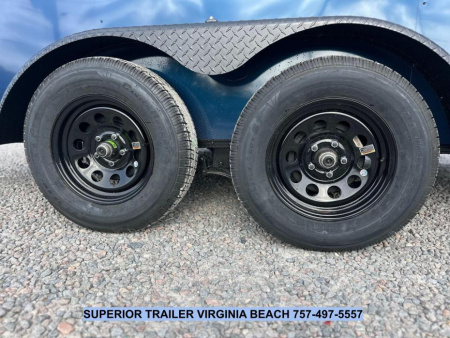 New 2026 Anvil 7X14 7K w/ Black Out Pkg & Ramp Door Cargo / Enclosed Trailer