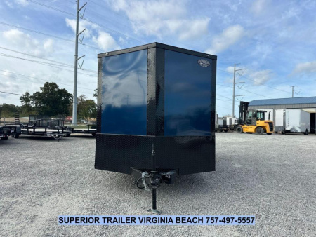 New 2026 Anvil 7X14 7K w/ Black Out Pkg & Ramp Door Cargo / Enclosed Trailer