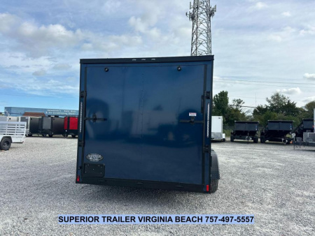 New 2026 Anvil 7X14 7K w/ Black Out Pkg & Ramp Door Cargo / Enclosed Trailer