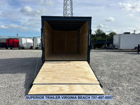 New 2026 Anvil 7X14 7K w/ Black Out Pkg & Ramp Door Cargo / Enclosed Trailer