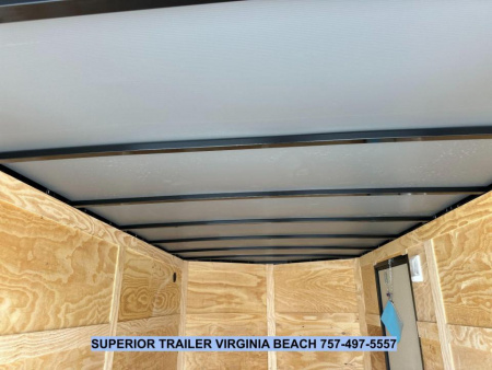 New 2026 Anvil 7X14 7K w/ Black Out Pkg & Ramp Door Cargo / Enclosed Trailer