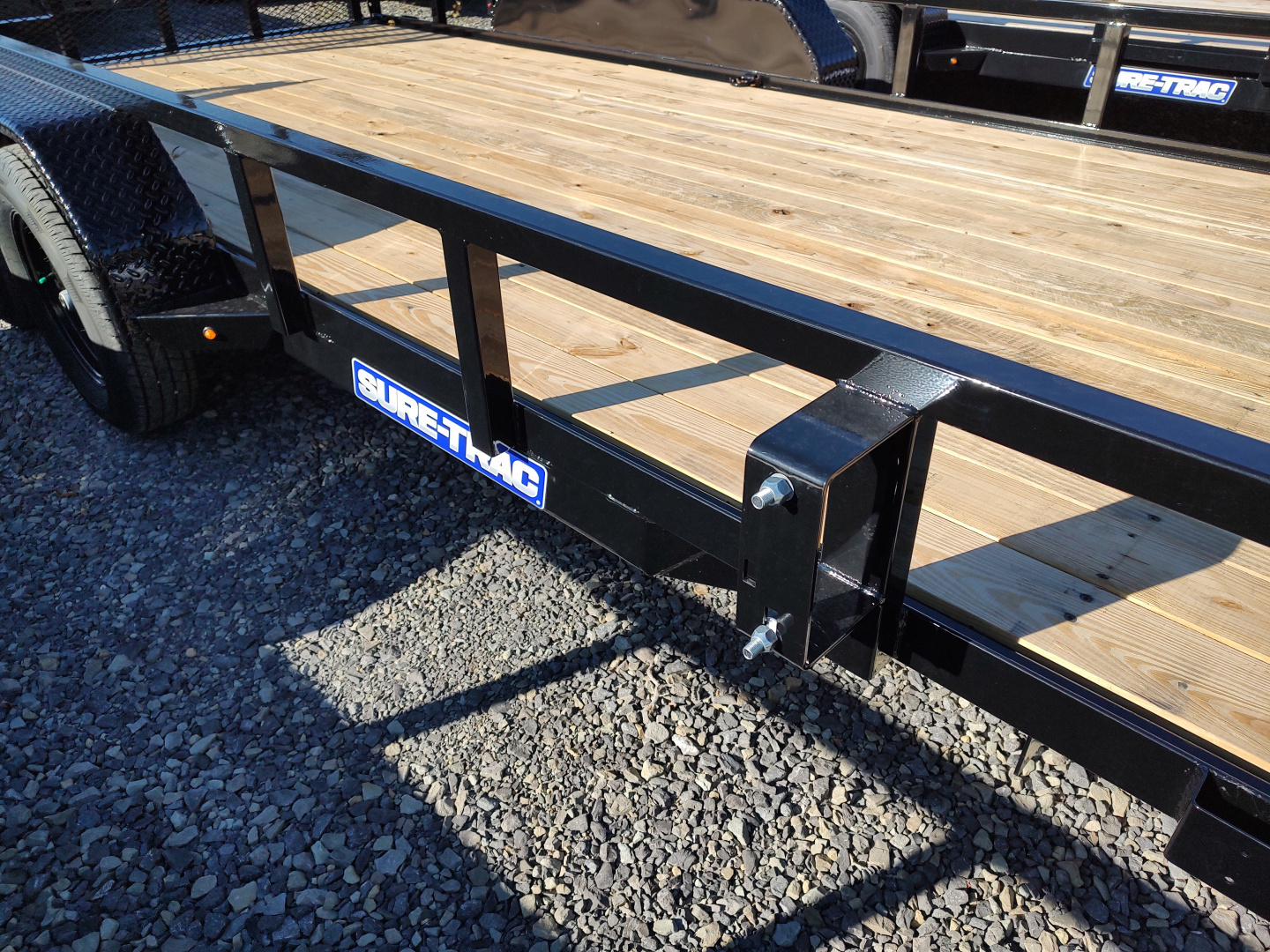 New 2026 Sure-Trac 7X16 Tube Top 7k Utility Trailer