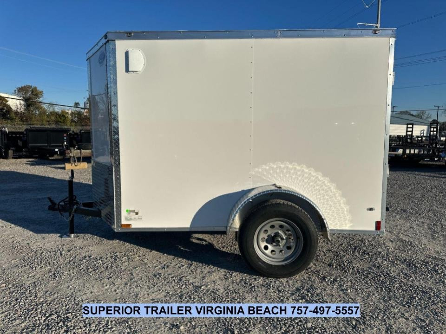 New 2026 Anvil 5X8 w/Ramp Cargo / Enclosed Trailer