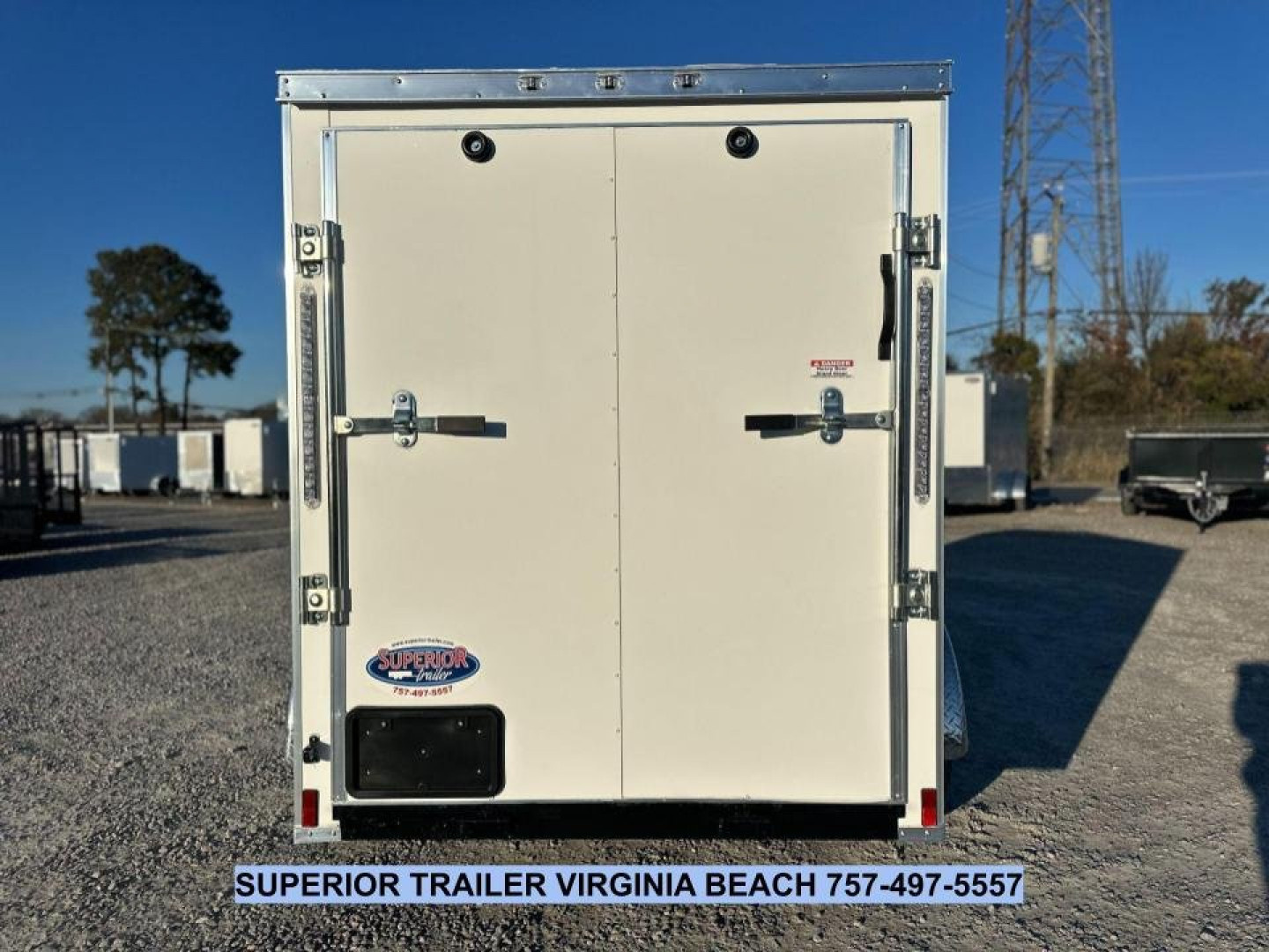 New 2026 Anvil 5X8 w/Ramp Cargo / Enclosed Trailer
