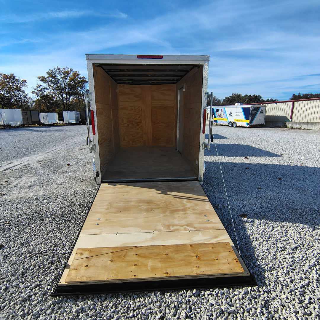 New 2026 Mammoth 6x10 SA Cargo / Enclosed Trailer, 6' interior height, .080 polycore, 35k axle