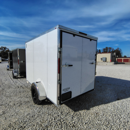 New 2026 Mammoth 6x10 SA Cargo / Enclosed Trailer, 6' interior height, .080 polycore, 35k axle