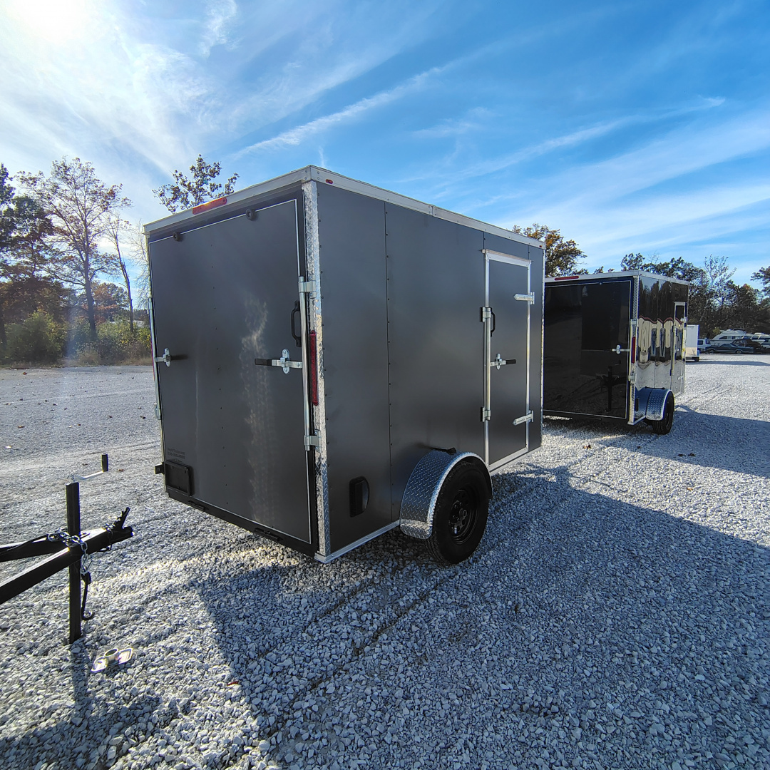 New 2026 Mammoth 6x10 SA Cargo / Enclosed Trailer, 6' interior height, .080 polycore, 35k axle