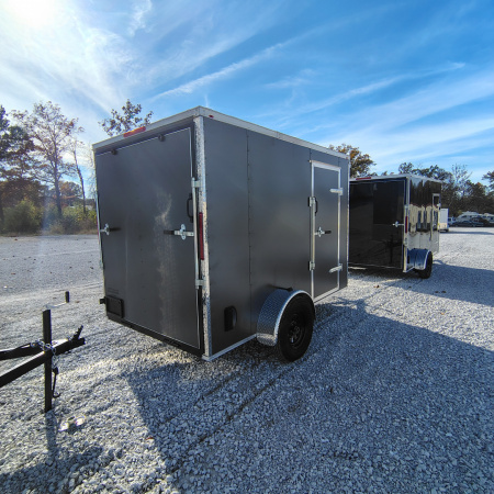 New 2026 Mammoth 6x10 SA Cargo / Enclosed Trailer, 6' interior height, .080 polycore, 35k axle