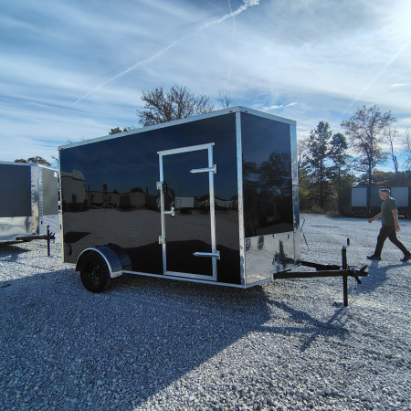 New 2026 Mammoth 7x12 SA, 7' interior height, 35k axles, .080 polycore Cargo / Enclosed Trailer