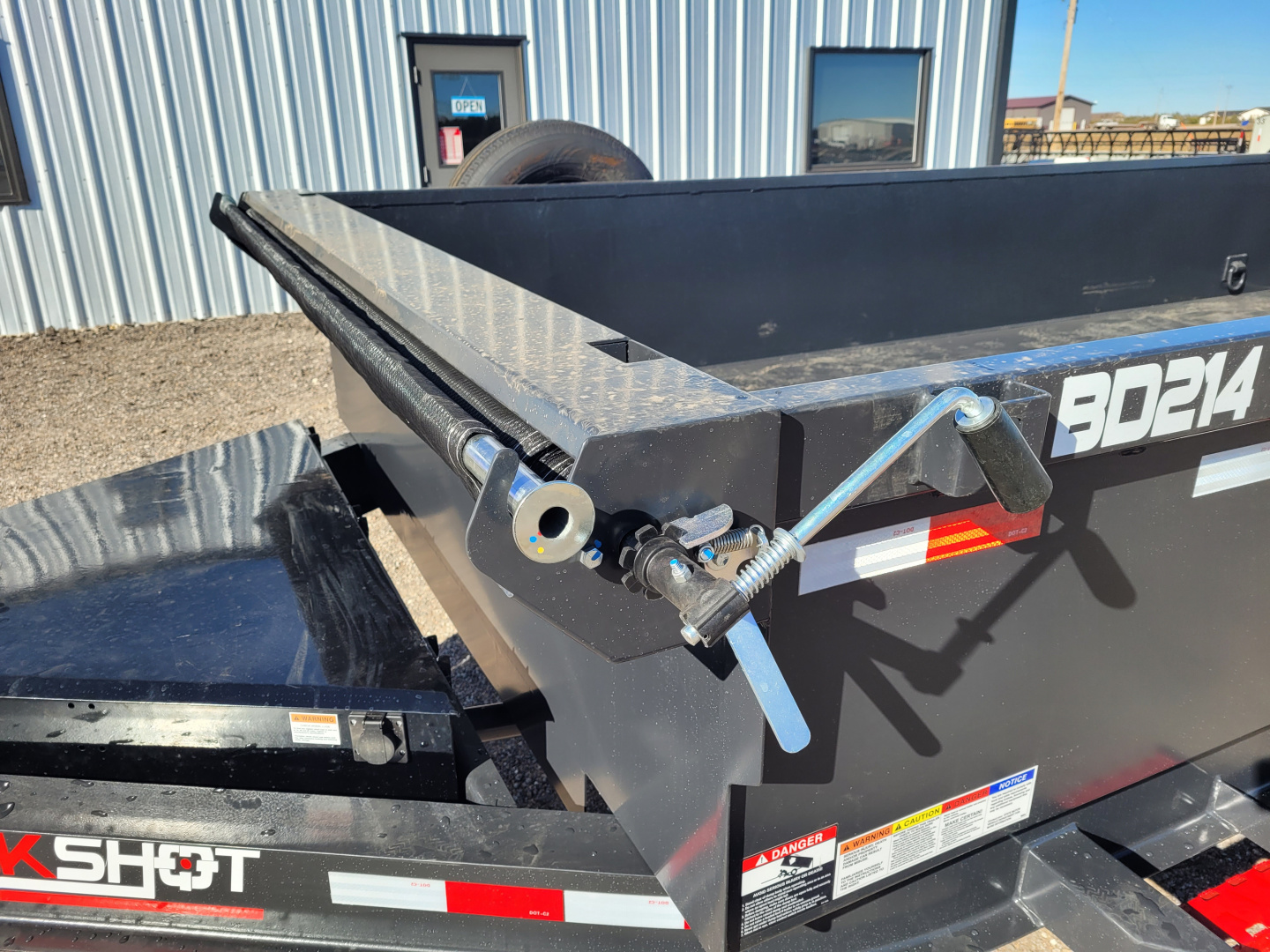 New 2026 Buckshot 83"x14' Dump Trailer W/2' Sides