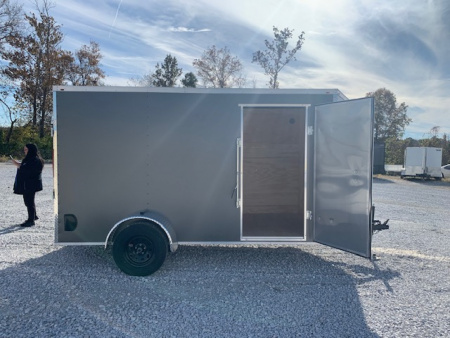 New 2026 Mammoth 6x12 SA Cargo / Enclosed Trailer, 6' interior height, .080 polycore, 35k axle