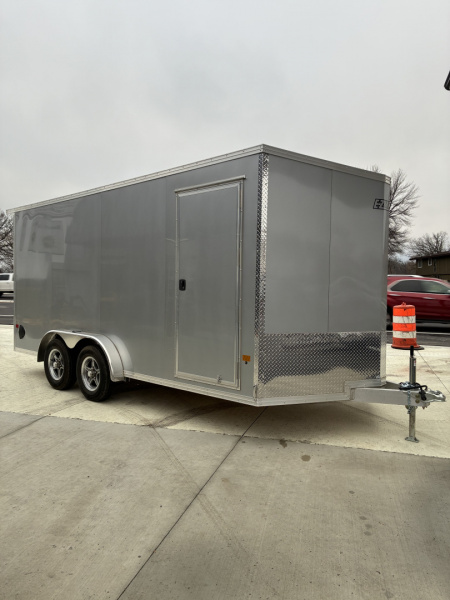 New 2026 E-Z Hauler 7.5x16 Enclosed Cargo Trailer