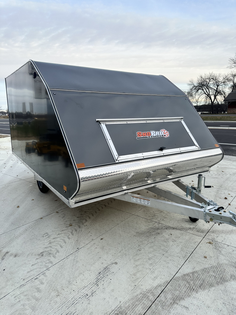 New 2026 SnoPro 101X12 (8.5x12) Enclosed Snowmobile Trailer