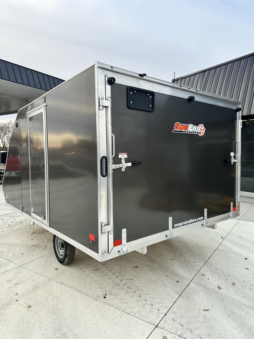 New 2026 SnoPro 101X12 (8.5x12) Enclosed Snowmobile Trailer