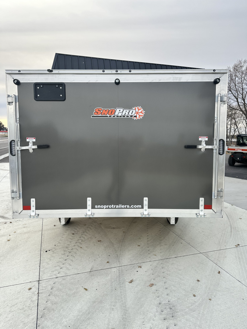 New 2026 SnoPro 101X12 (8.5x12) Enclosed Snowmobile Trailer